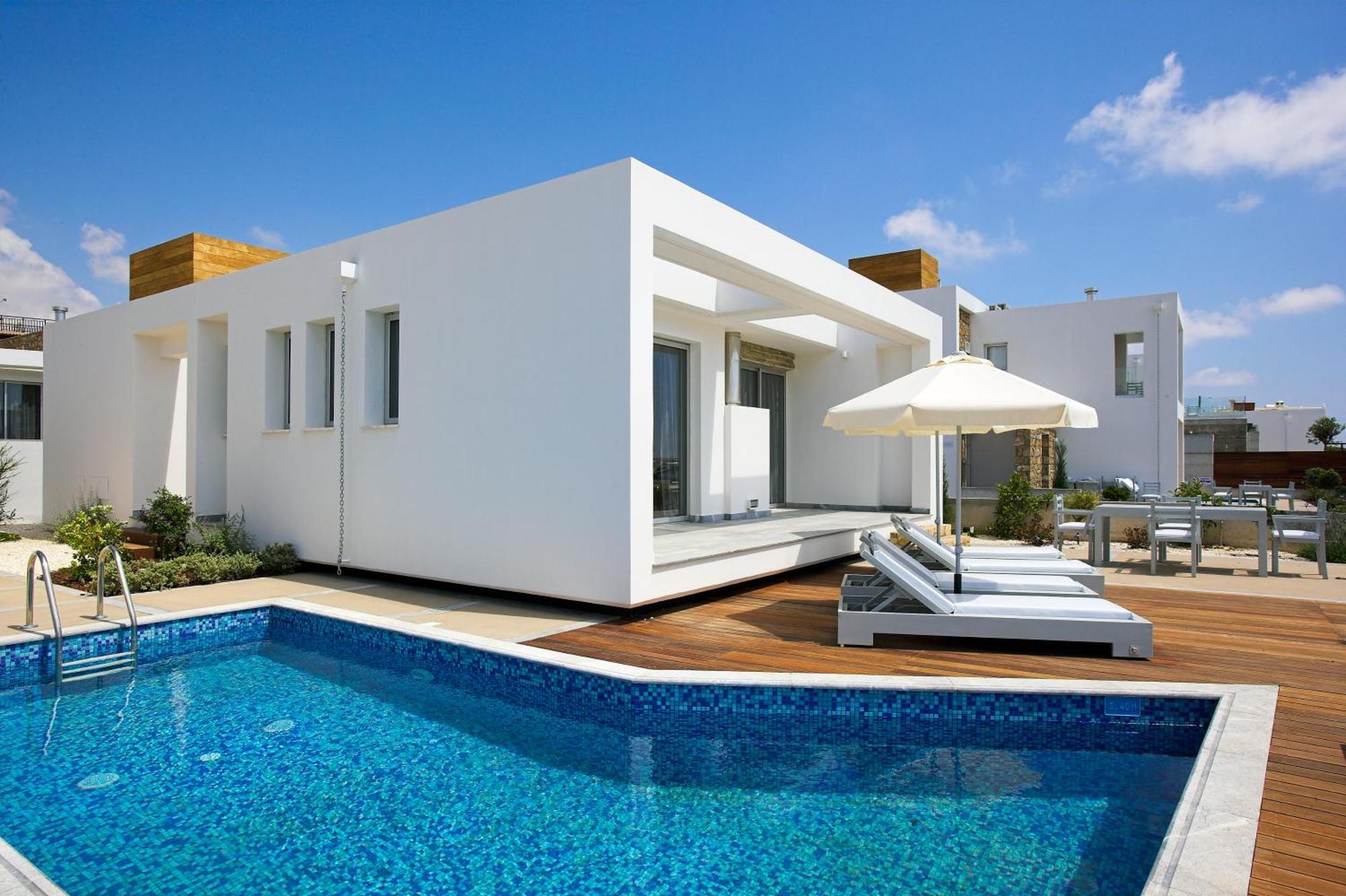 Paradise Cove Luxurious Beach Villas Paphos Exterior foto